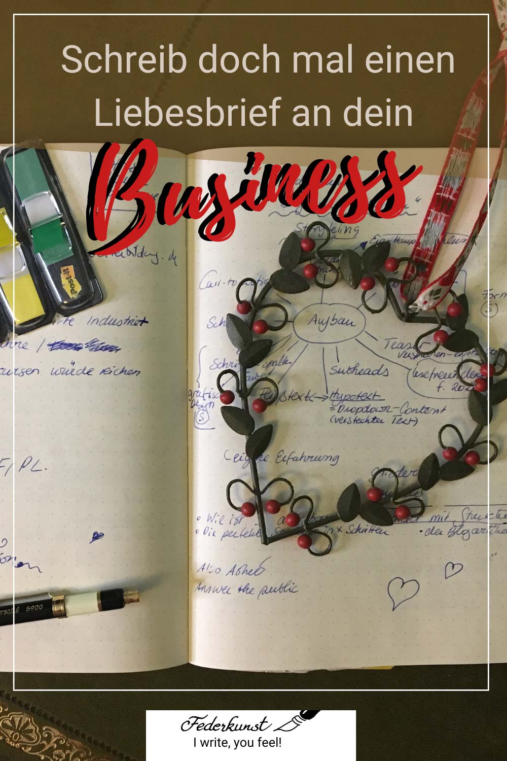 Pinterest Pin Liebesbrief