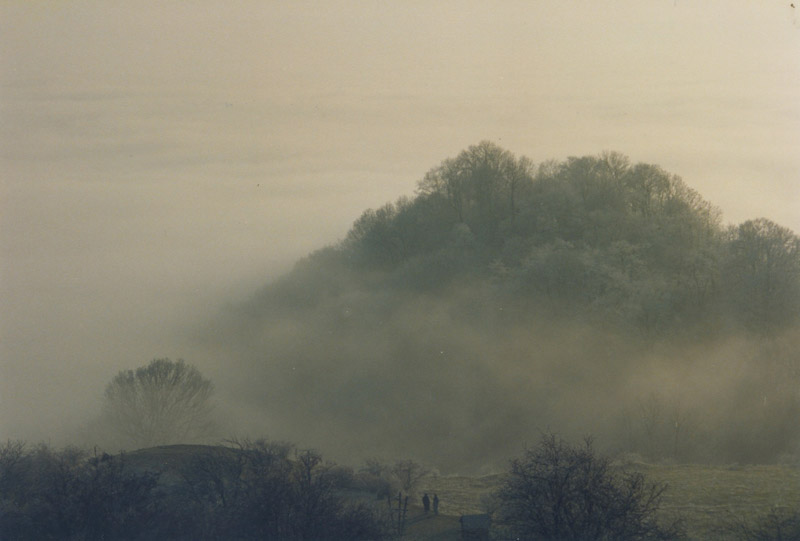 Amöneburg im Nebel
