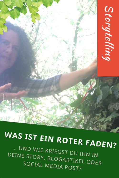 Pinterest Pin - Roter Faden