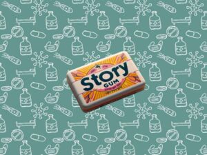 Storytelling Gum als Hubba-Bubby