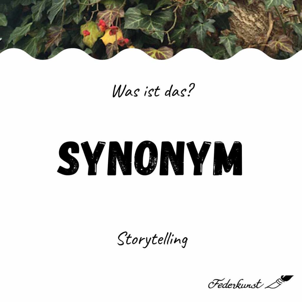 Was ist ein Synonym?