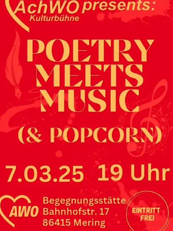 Ich liebe Auftritte mit anderen Künstlern!