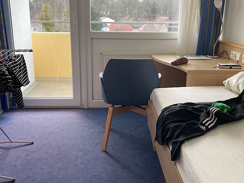 Schöne Aussicht - mein Zimmer im 6. Stock