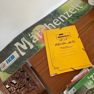 Märchenzelt Vorbereitung