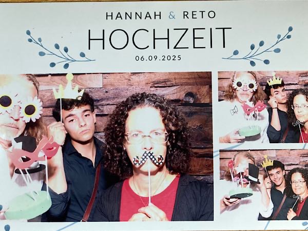 Stell unserer Familie nie eine Fotobox hin!